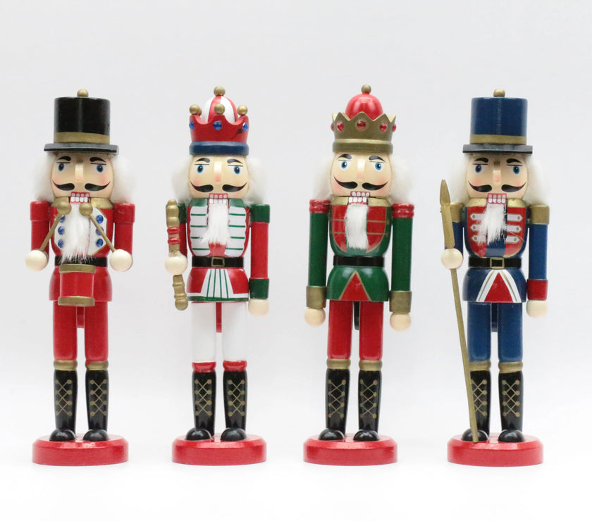 Wooden Regal Drummer Nutcracker Wizardi F07M6-13A