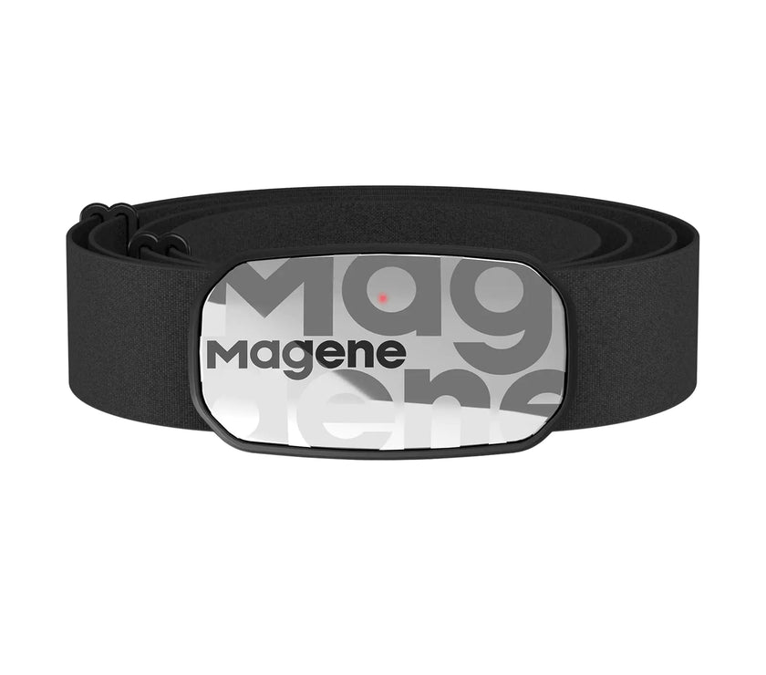 Magene H603 Chest Strap Heart Rate Monitor ANT+ and Bluetooth Compatible with Fully Adjustable Strap iPhone & Android Compatible