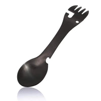 Portable Camping Cutlery Set - Stainless Steel Utensils
