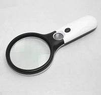 Handheld Magnifying Glass with 3 LED Lights for Reading