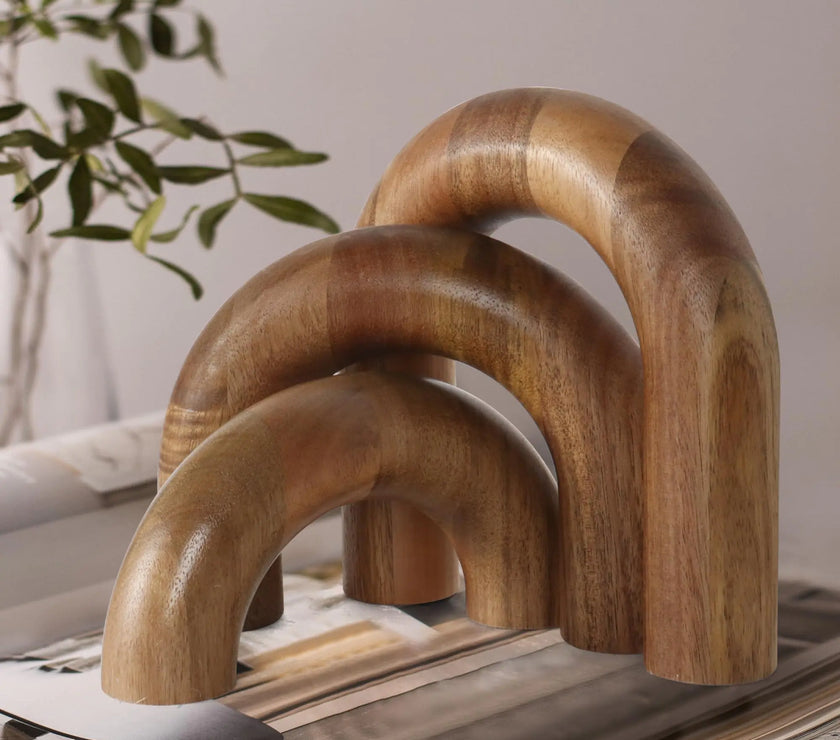 Wooden Arch Table Decor