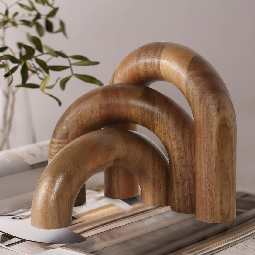 Wooden Arch Table Decor