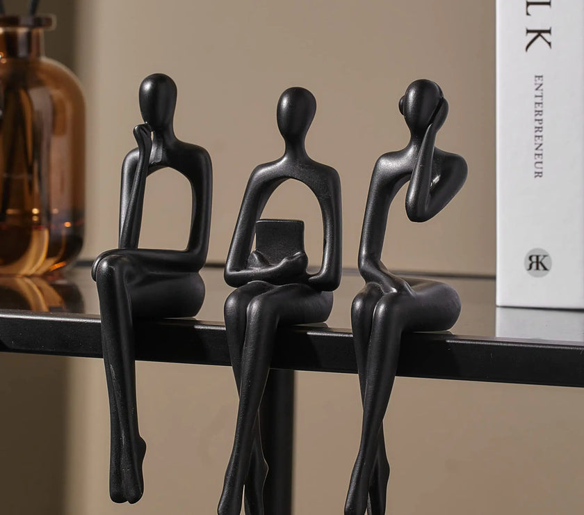 Abstract Resin Sculpture