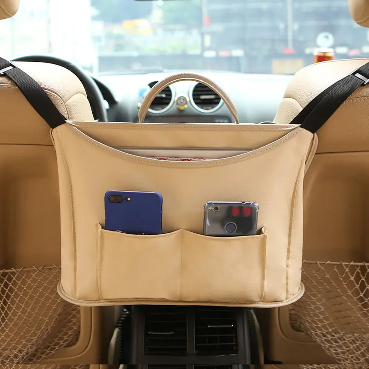 Car Seat Back Storage Organizer with Cup and Phone Holder