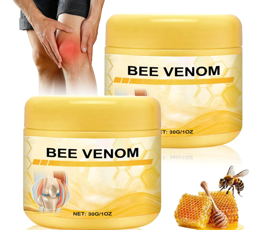 Bee Venom Advanced Joint and Bone CreamBee Venom CreamNew Bee Venom Professional GelAdvanced Bee Venom Gel Joint and Bone TherapyBee Venom Bone Therapy Cream for BackNeckHandsFeet (2PCS)