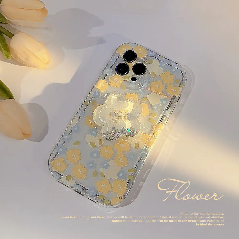 Blossom Shell Cover for iPhone 11-15 Pro Max