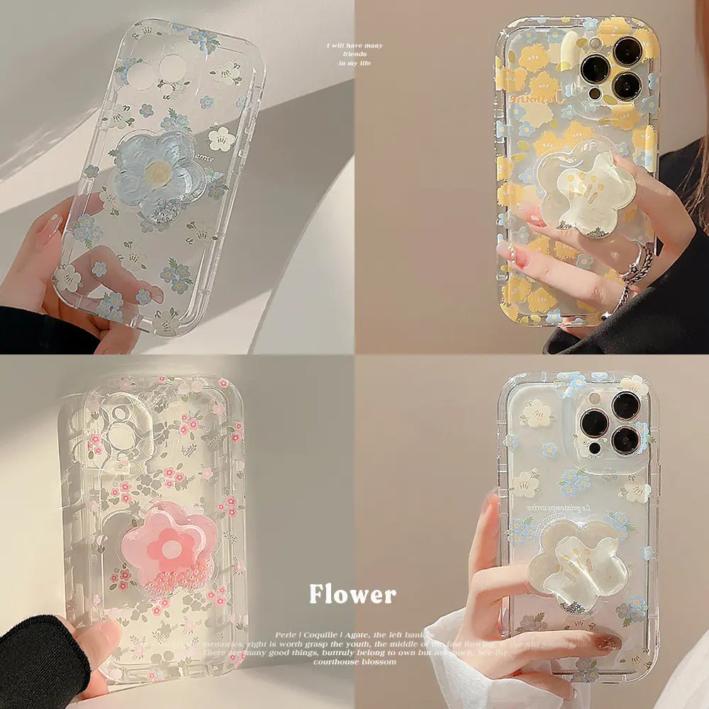 Blossom Shell Cover for iPhone 11-15 Pro Max