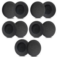 Jabra Headset Ear Cushions Replacement Foam Ear Pads Compatible with Jabra PRO 920 935 930 9450 9460 9465 9470 9400BS GN1900 2000 2100 2025 Biz 620 1100 1500 1900 2400II Headphones (10 Pack)