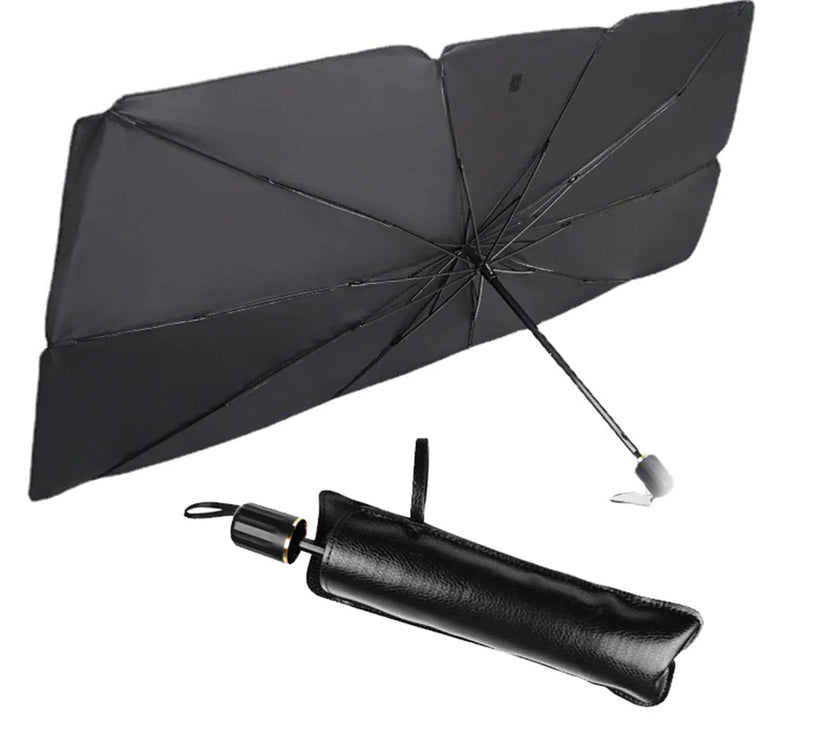 51" Car Windshield Sun Shade Foldable Umbrella Front Window Cover Visor Umbrella