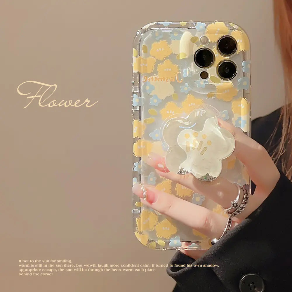 Blossom Shell Cover for iPhone 11-15 Pro Max