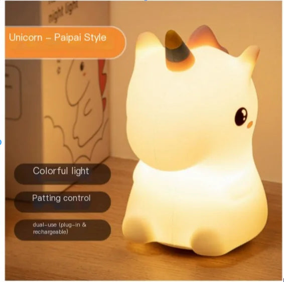 LED Unicorn Bedside Night Light