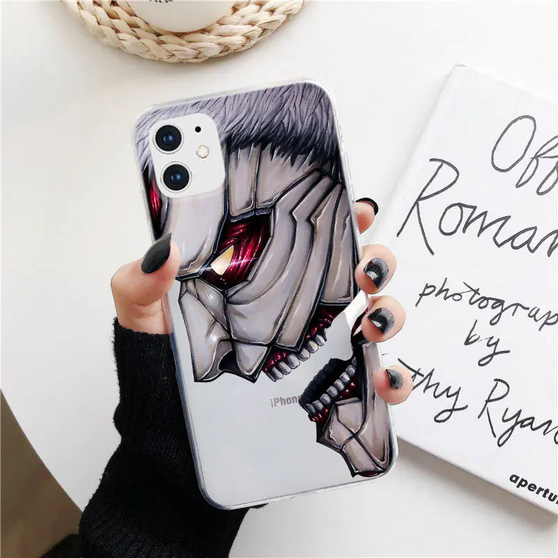 Anime Titan TPU Case for iPhone 13 Pro Max