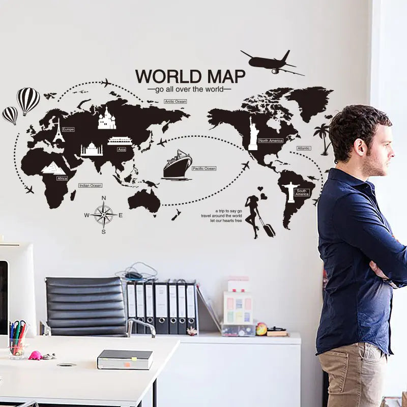 Creative Cartoon Wall Stickers Decor