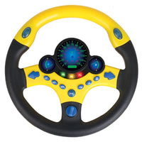 Educational Sound and Light Steering Wheel Toy for Kids