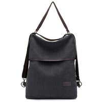 Canvas Women's Bag - Versatile Crossbody Backpack