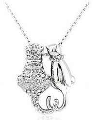 Cat Necklace Pendant Jewelry
