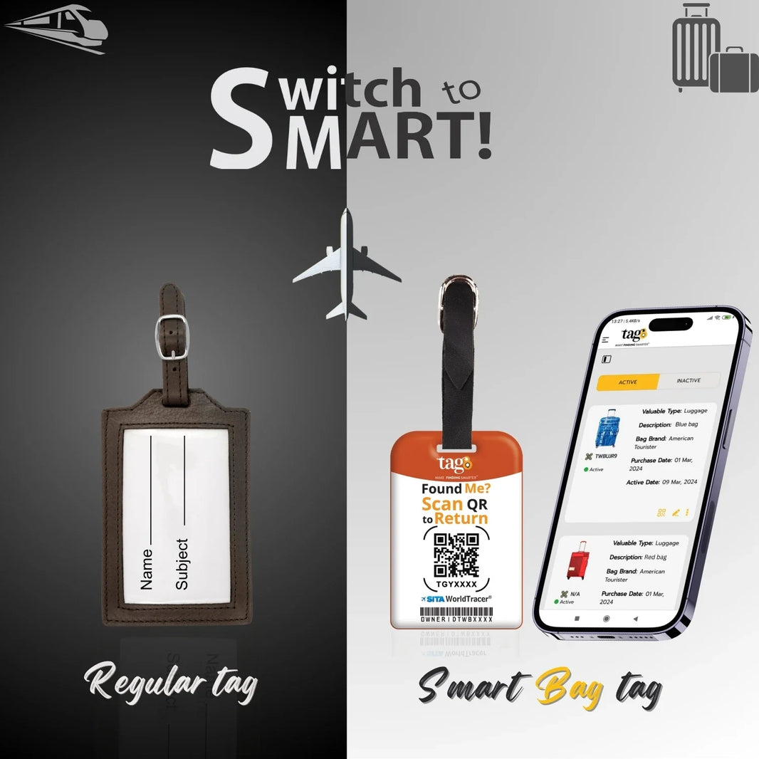Smart Travel Bag Tag Amsterdam