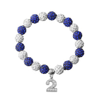 POTIY Sorority Gift Finer Women Jewelry Greek Sorority Jewelry Gift (Blue-2)