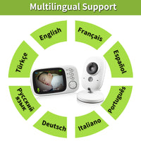 Baby Monitor and Caregiver Device for Infants