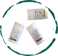 2-Pack all-Natural Deodorants for Kids & Teens