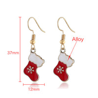 Christmas Jewelry Set: Earrings and Necklace