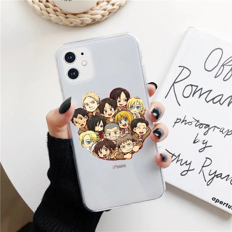 Anime Titan TPU Case for iPhone 13 Pro Max