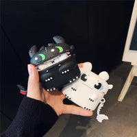 Cartoon Dragon Silicone Case for AirPods Pro 3