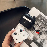 Cartoon Dragon Silicone Case for AirPods Pro 3