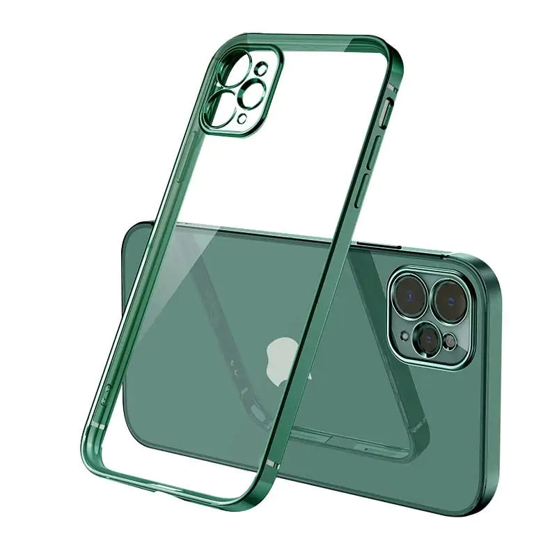 Chic Angle Plated Phone Case