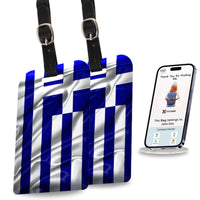 Greece Flag Luggage Tag