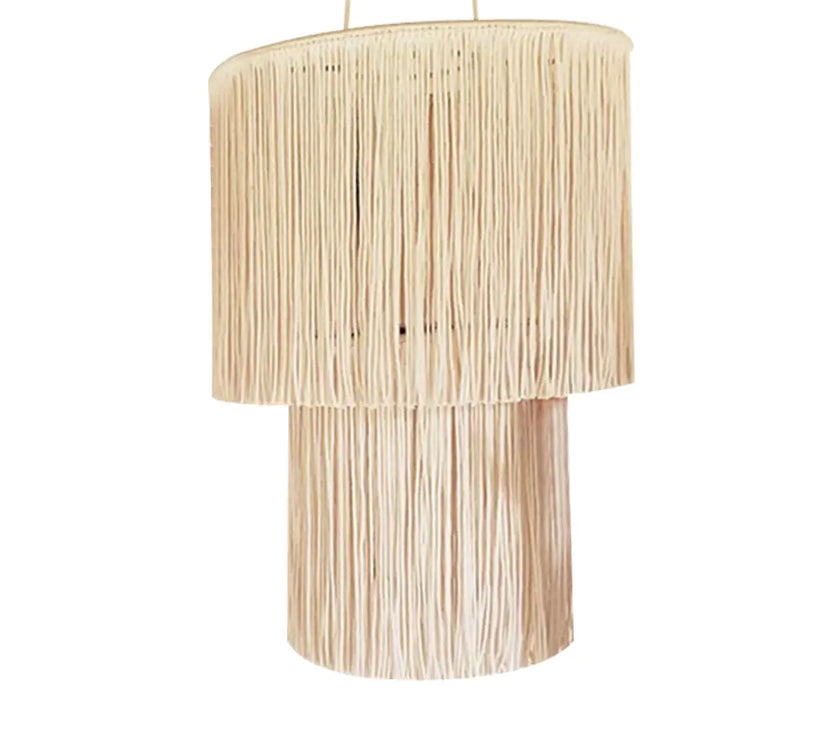 Bohemian Tapestry Lampshade - Handmade Nordic Decor