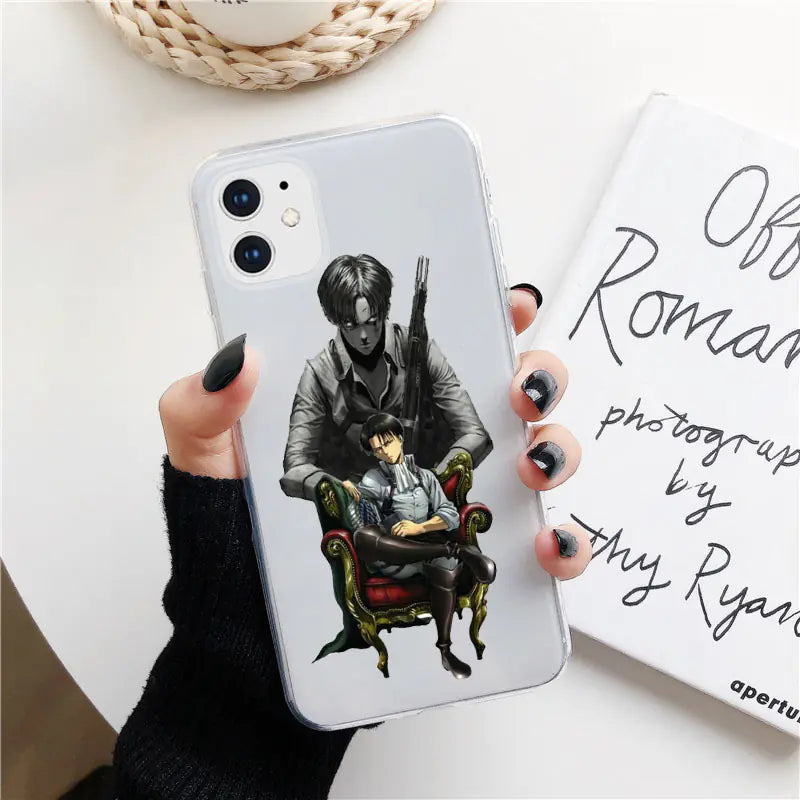 Anime Titan TPU Case for iPhone 13 Pro Max