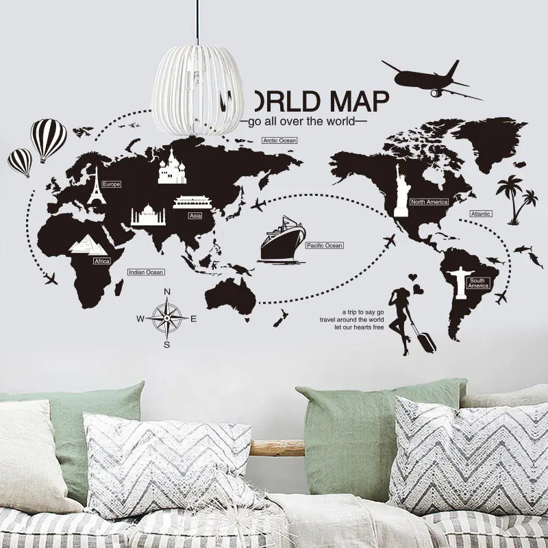 Creative Cartoon Wall Stickers Decor