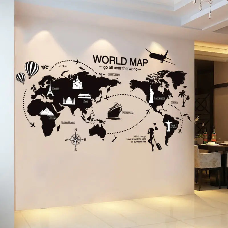 Creative Cartoon Wall Stickers Decor