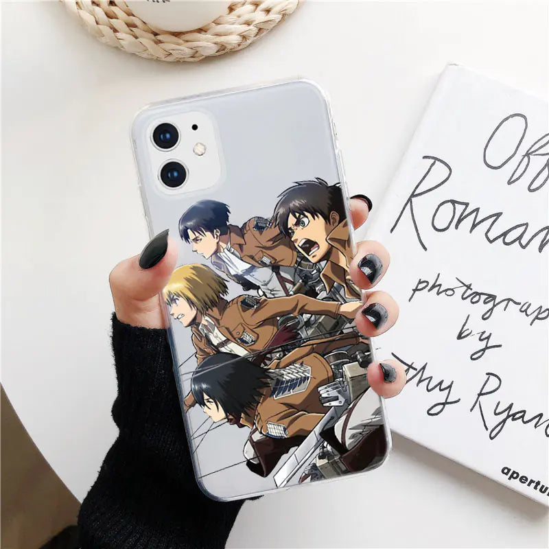 Anime Titan TPU Case for iPhone 13 Pro Max