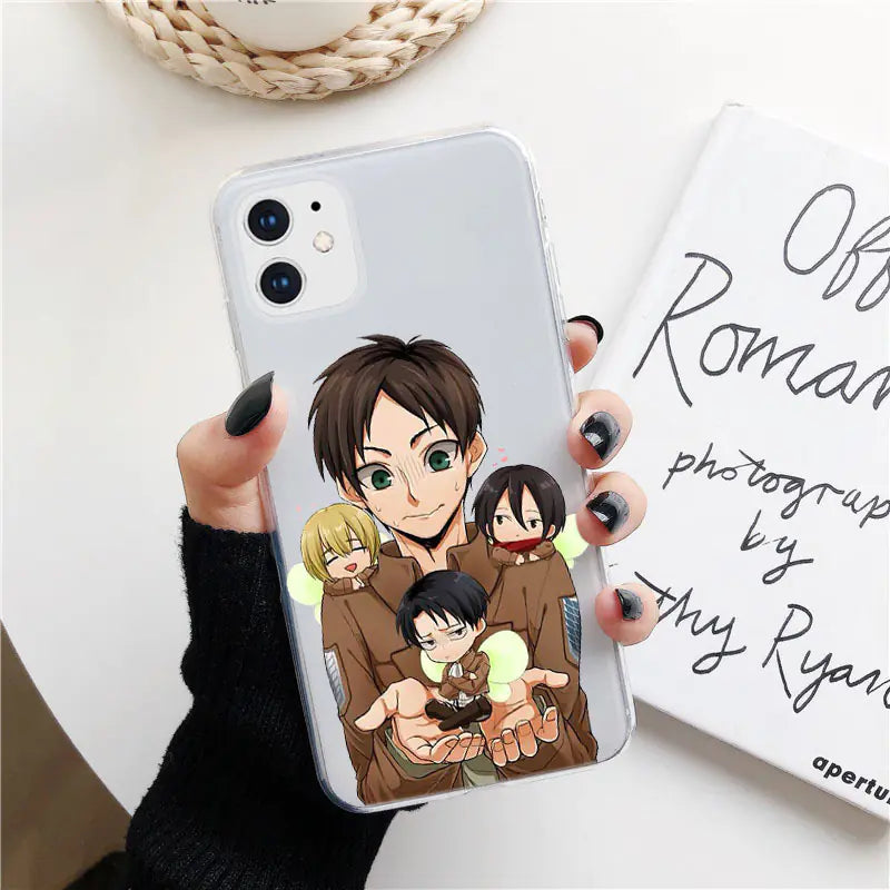 Anime Titan TPU Case for iPhone 13 Pro Max