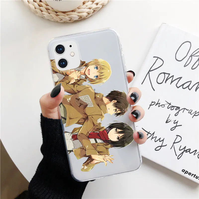 Anime Titan TPU Case for iPhone 13 Pro Max