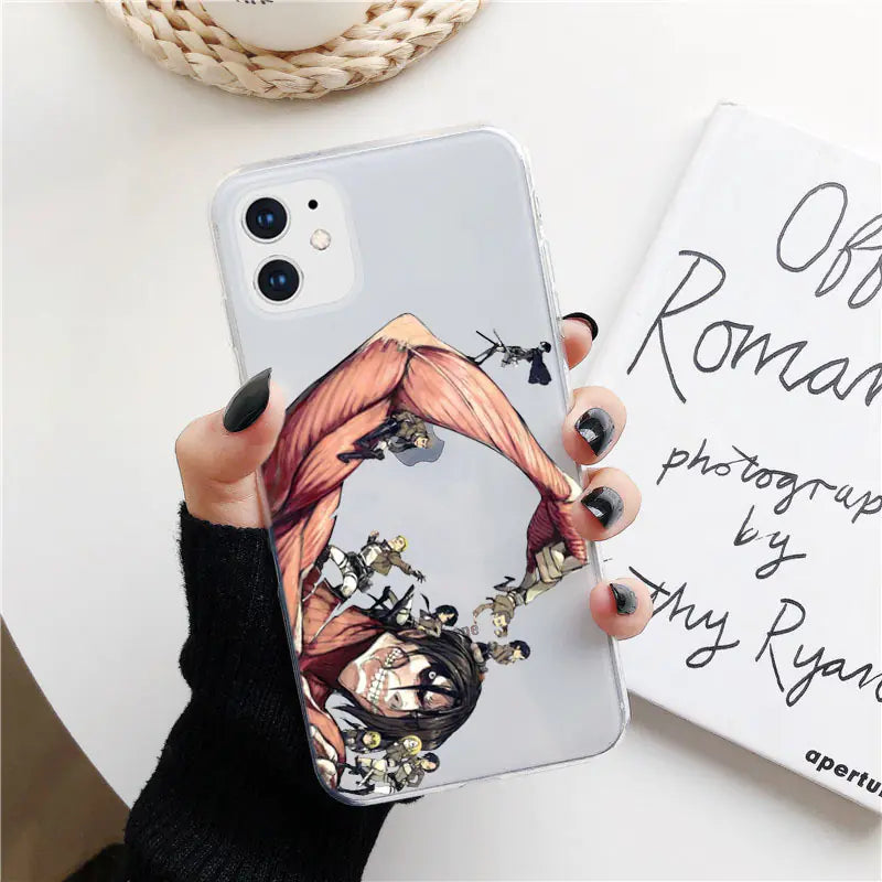 Anime Titan TPU Case for iPhone 13 Pro Max