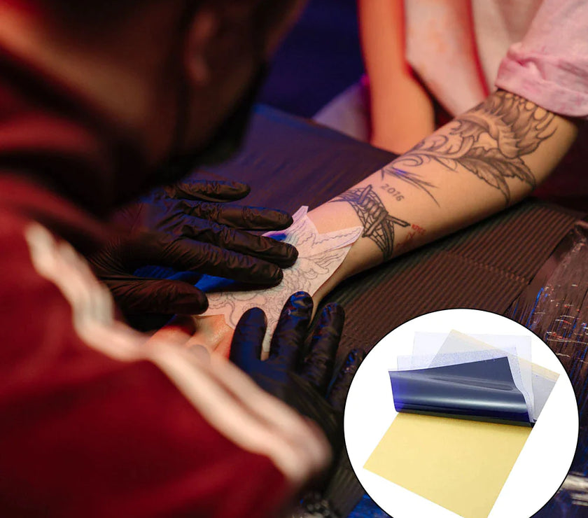 Tattoo Transfer Paper Stencil Carbon Thermal Tracing Hectograph Supplies Sheets