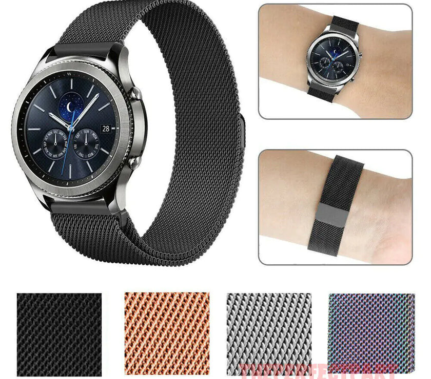 Stainless Steel Band For Samsung Galaxy Watch 42/46mm Active Gear S3 Sport Strap