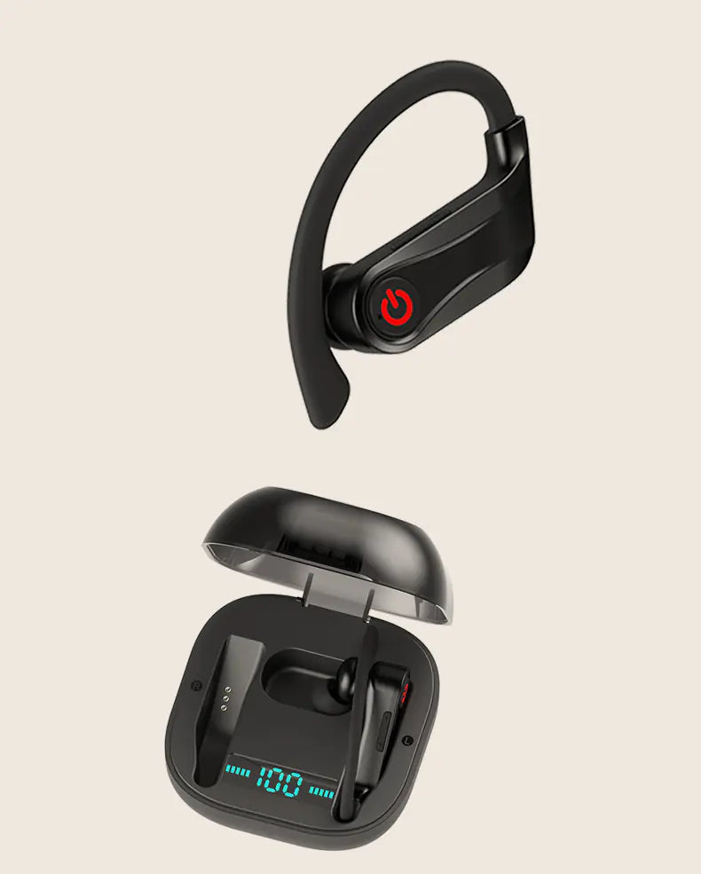 Wireless Bluetooth Earphones with Digital Display