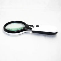 Handheld Magnifying Glass with 3 LED Lights for Reading