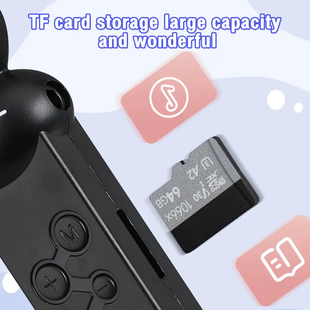 Bluetooth 5.0 Compact MP3 Player with TF Slot