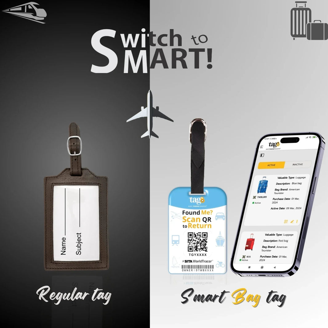 Smart Bag Security Tag - Paris Pack 2