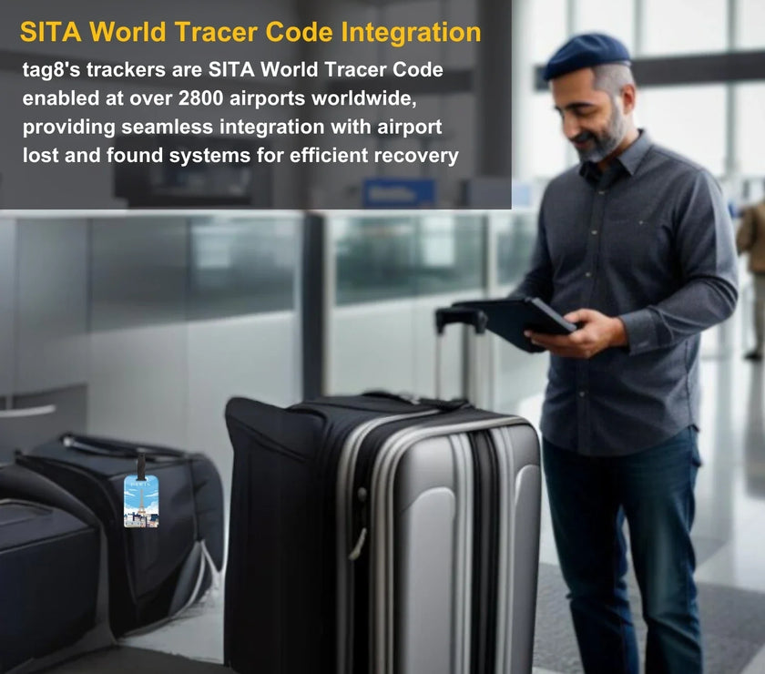 Smart Bag Security Tag - Paris Pack 2