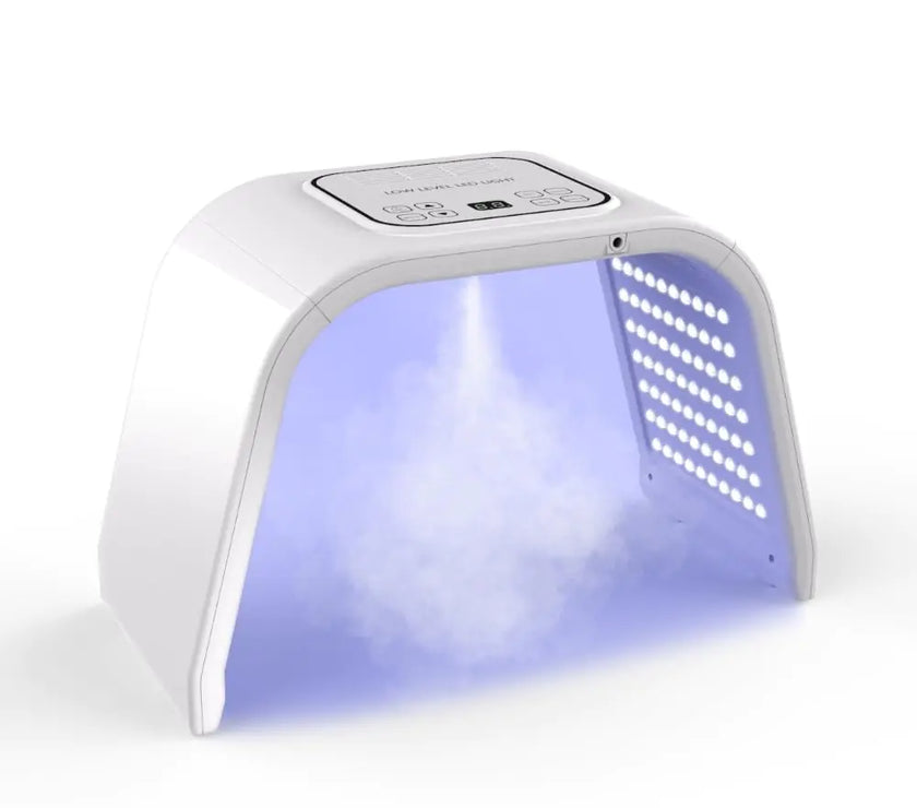 7 Color LED Light For Face Red Light Beauty Machine with Spray LED PDT Light Professional Facial Skin Care Machine For Home And Spa Use