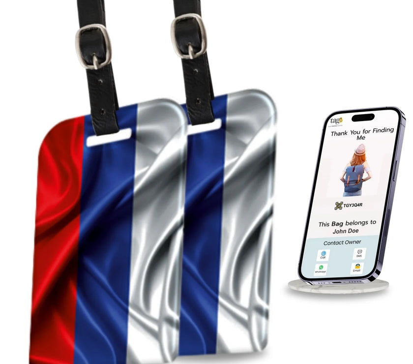 Smart Travel Bag Tag Russia