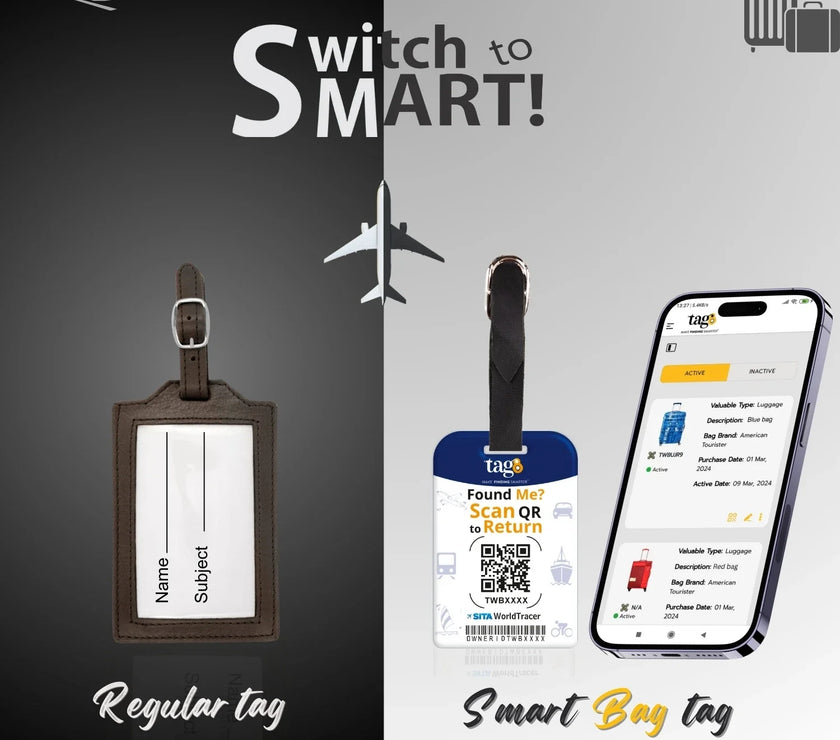 Smart Travel Bag Tag Russia
