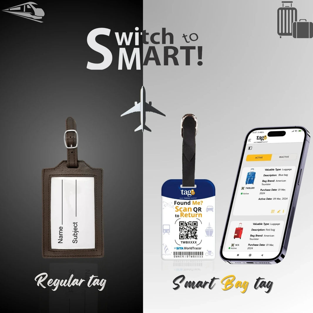 Smart Travel Bag Tag Russia