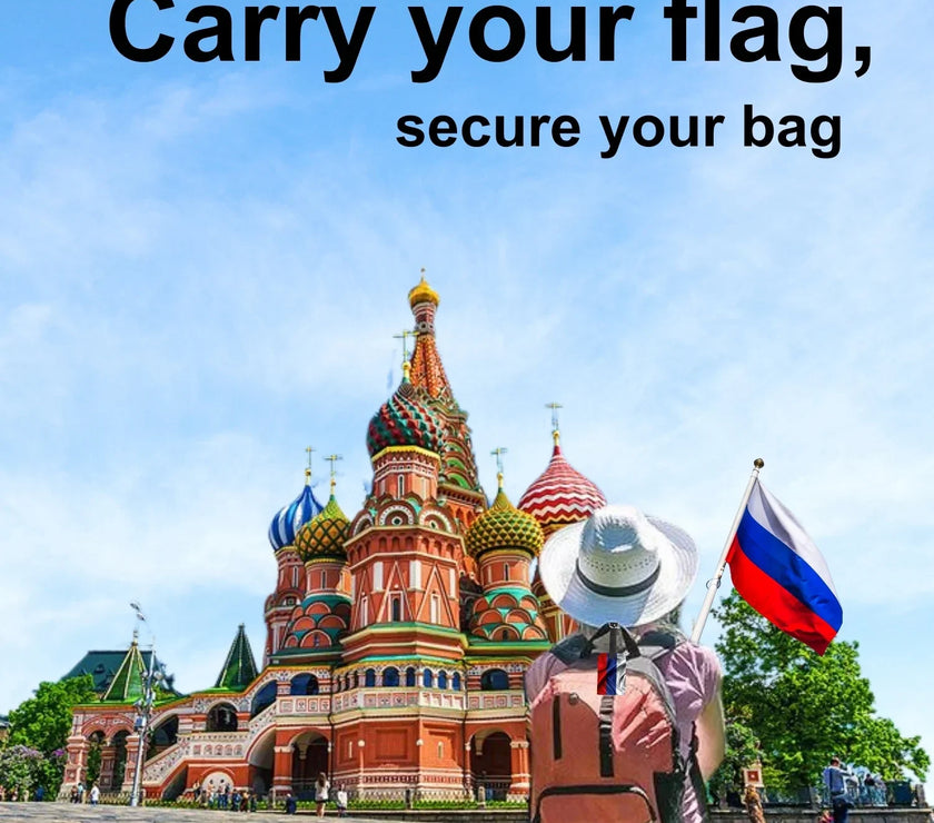 Smart Travel Bag Tag Russia